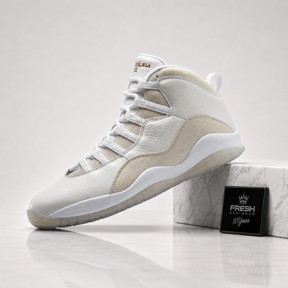 Air Jordan 10 Retro OVO White