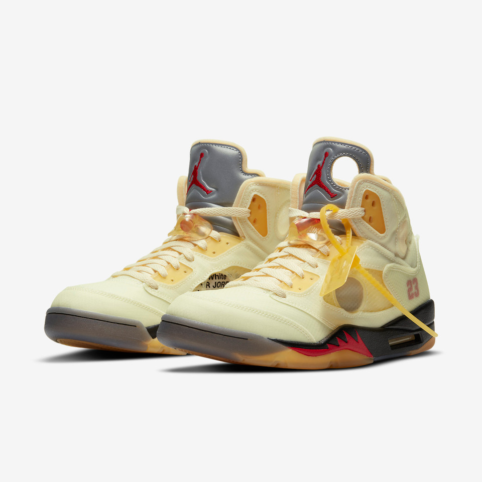 Air Jordan 5 Retro Off-White Sail
