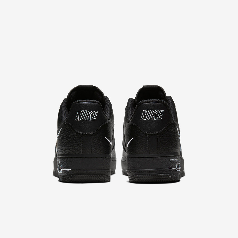 Air force 1 Sketch Black