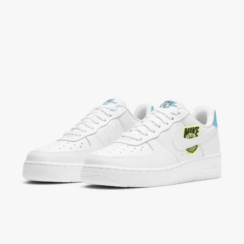 Air force 1 Worldwide pack White blue volt