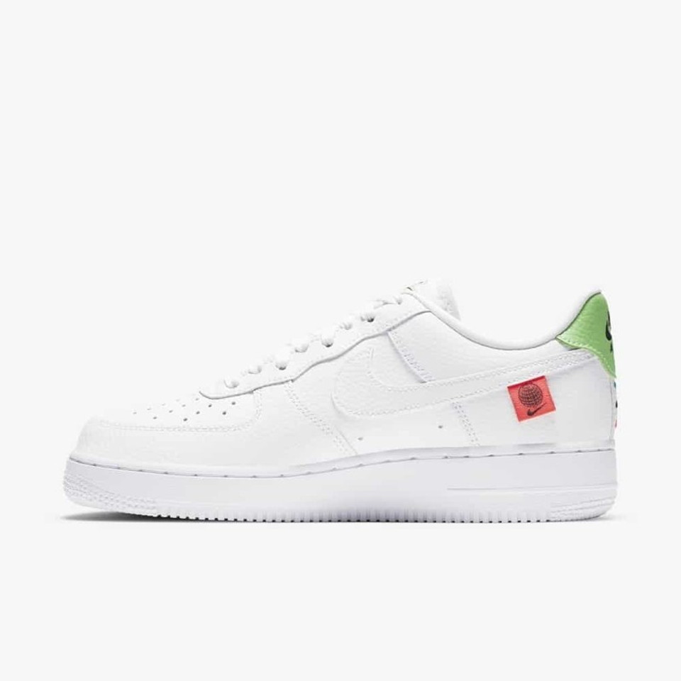 Air Force 1 Low Worldwide Pack – Premium White Leather Upper with Bold Accents