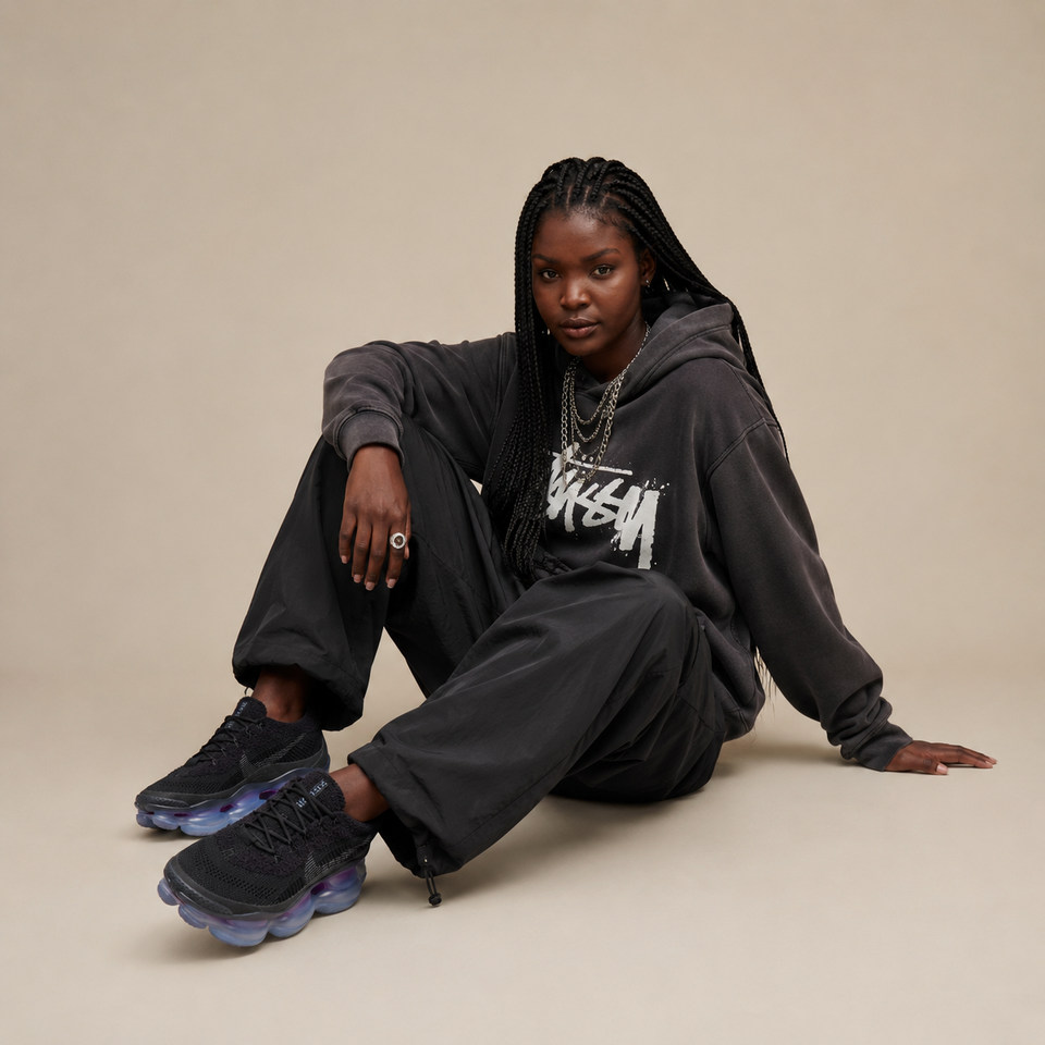 Nike Air Max Scorpion Flyknit Black Persian Violet
