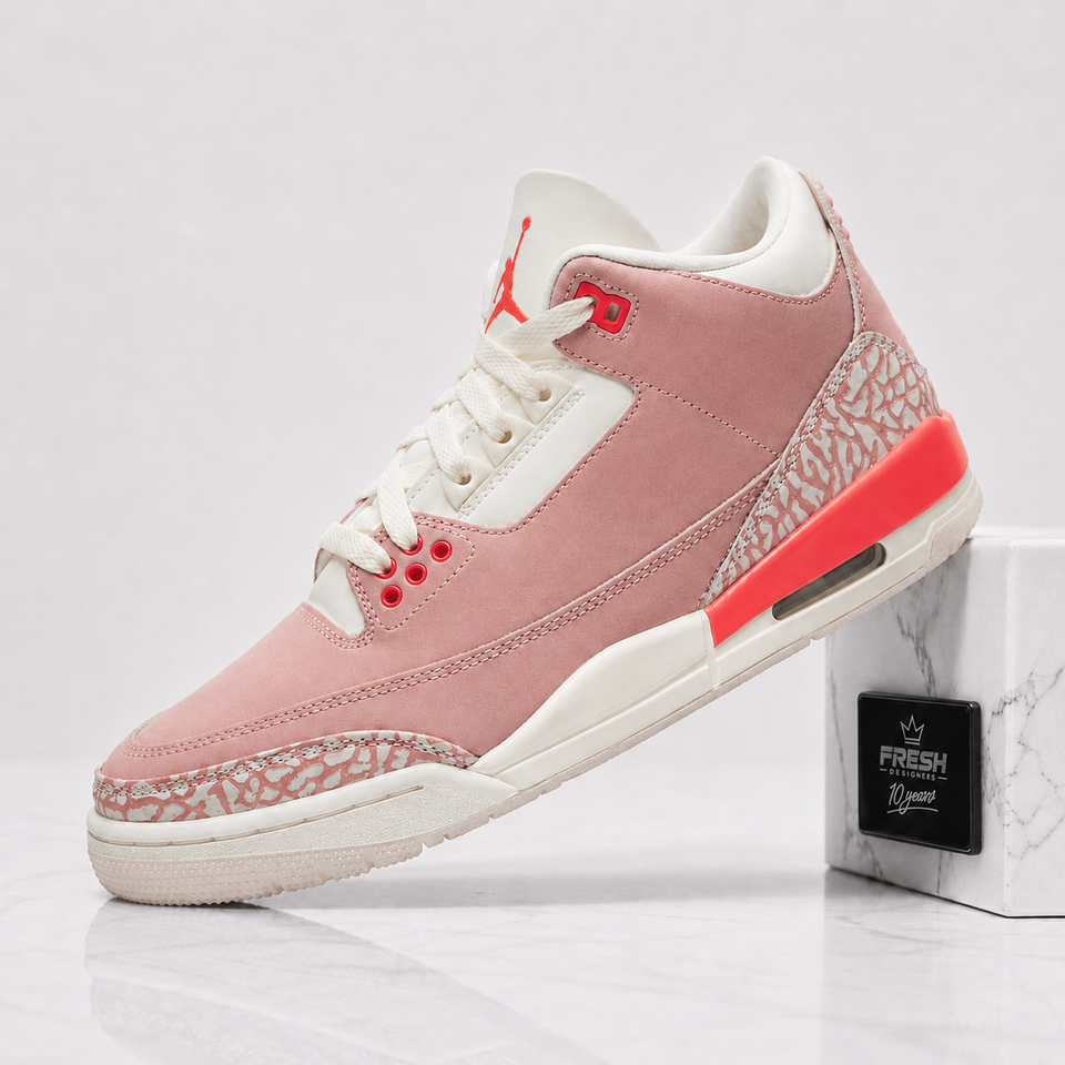 Air Jordan 3 Retro Rust pink