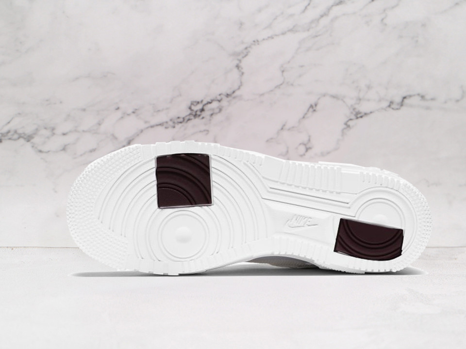 Nike Pixel Sole – Unique Air Force 1 Pixel Summit White