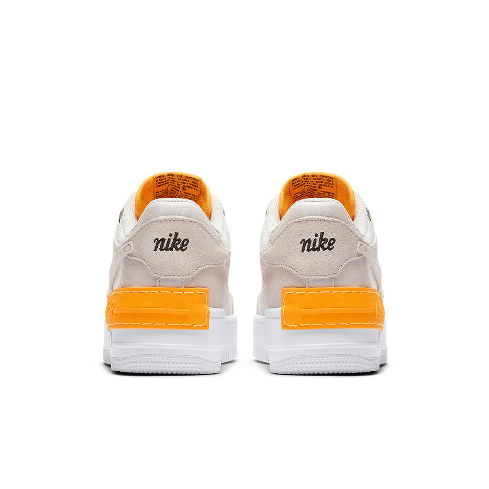 Air force 1 Shadow Vast grey Laser orange