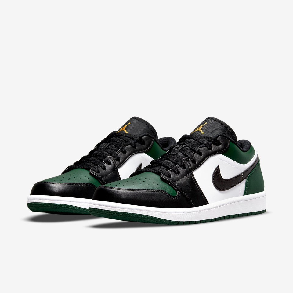 Air Jordan 1 low Noble Green toe