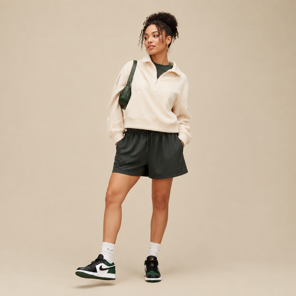 Air Jordan 1 low Noble Green toe
