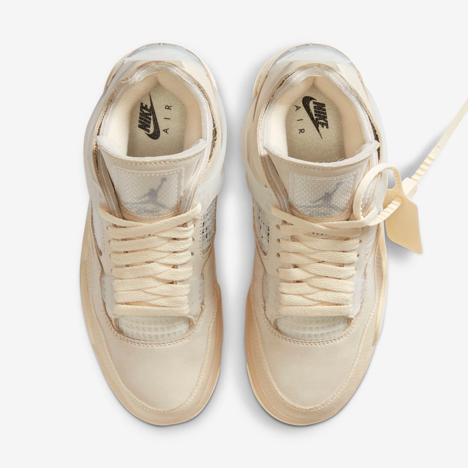 Off-White x Air Jordan 4 Sail