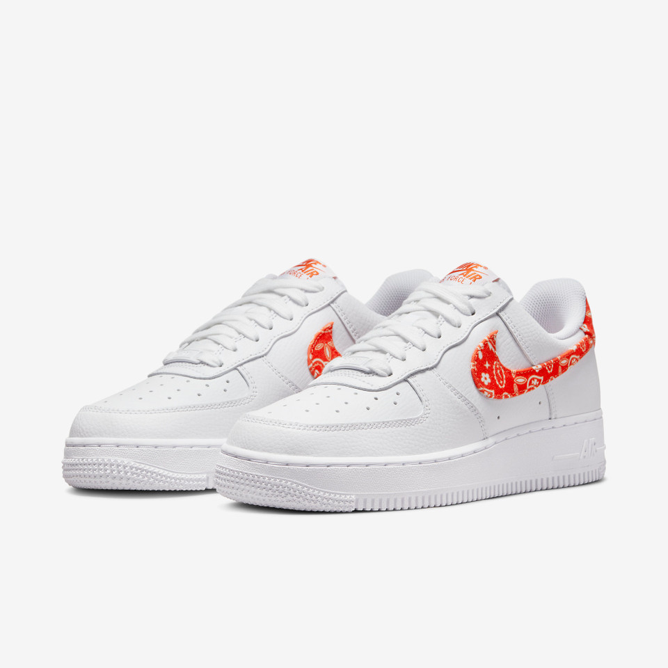 Air Force 1 Paisley Orange