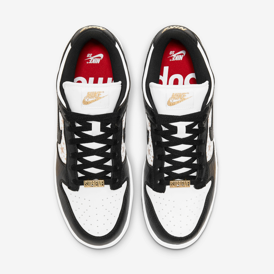 Nike SB Dunk Low Supreme Stars Black (2021)