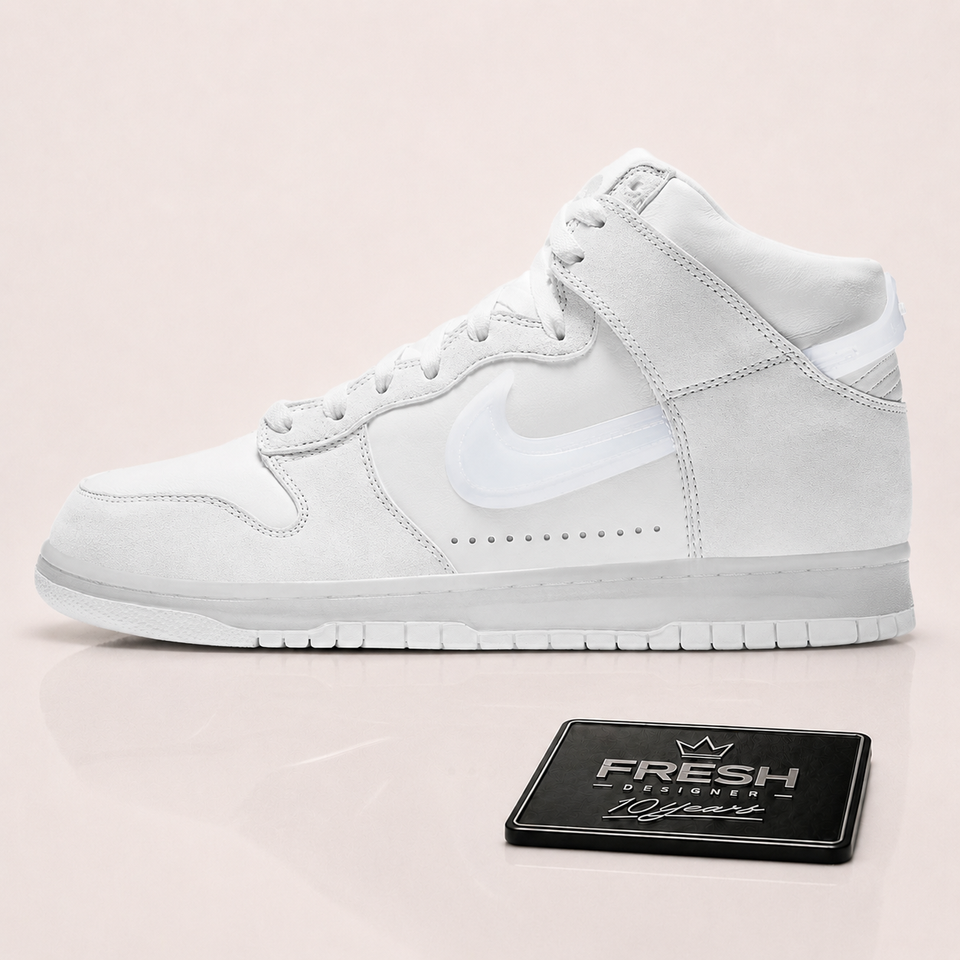Nike Dunk High Slam Jam White Pure Platinum