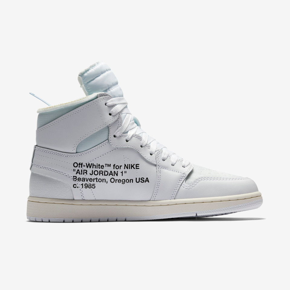 Air Jordan 1 Retro High Off-White White
