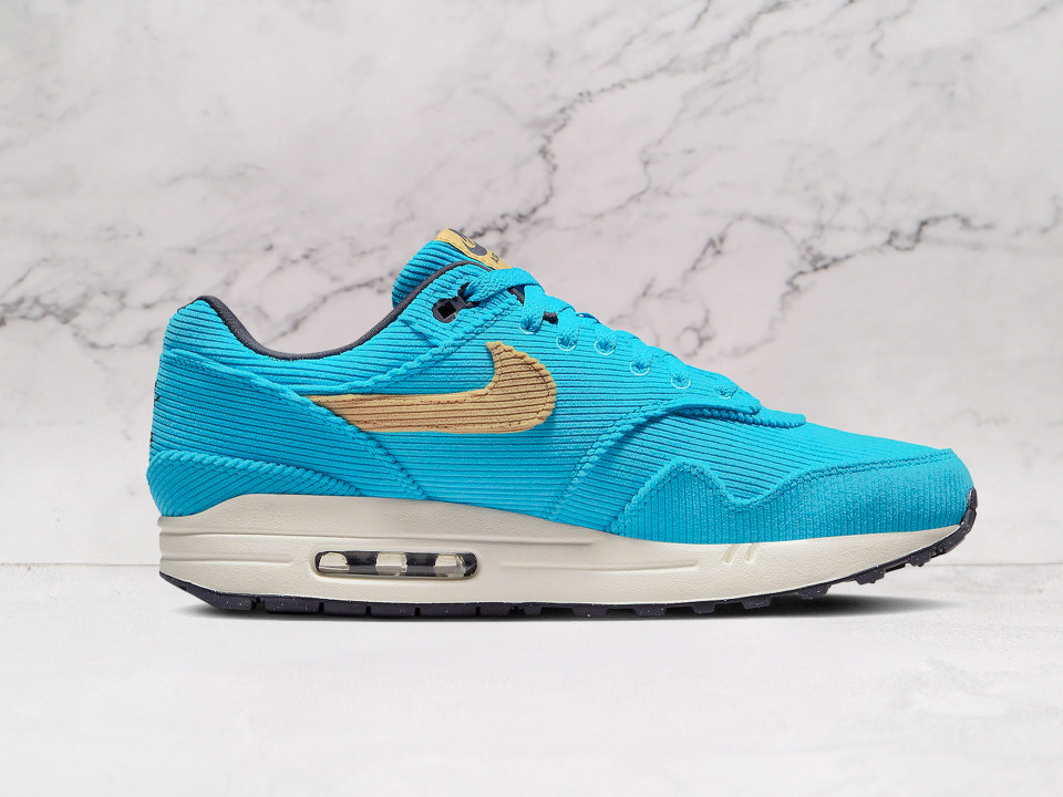 Air Max 1 Baltic Blue – Corduroy Upper & Classic Midsole