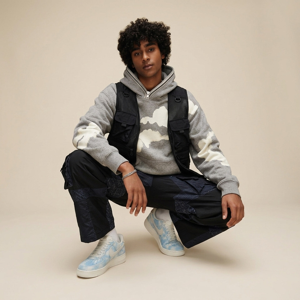 Air Force 1 Low Clouds Celestine Blue