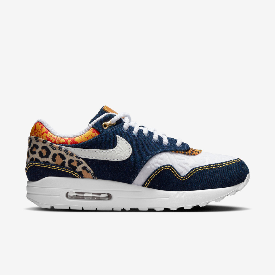 Air Max 1 Premium Leopard Denim