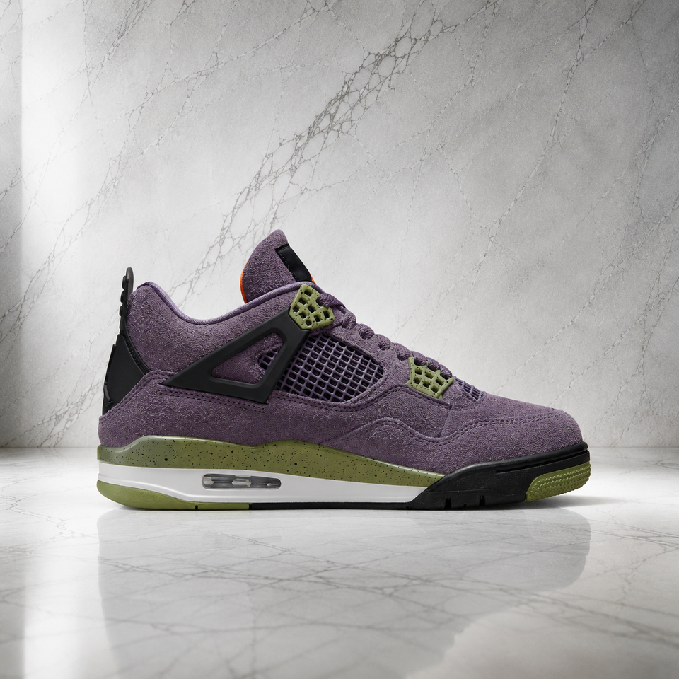 Jordan 4 Retro Canyon Purple