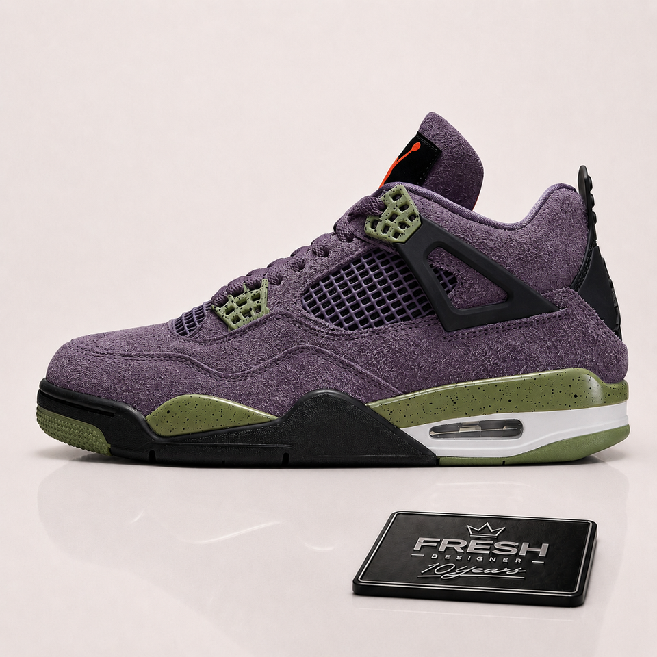 Jordan 4 Retro Canyon Purple