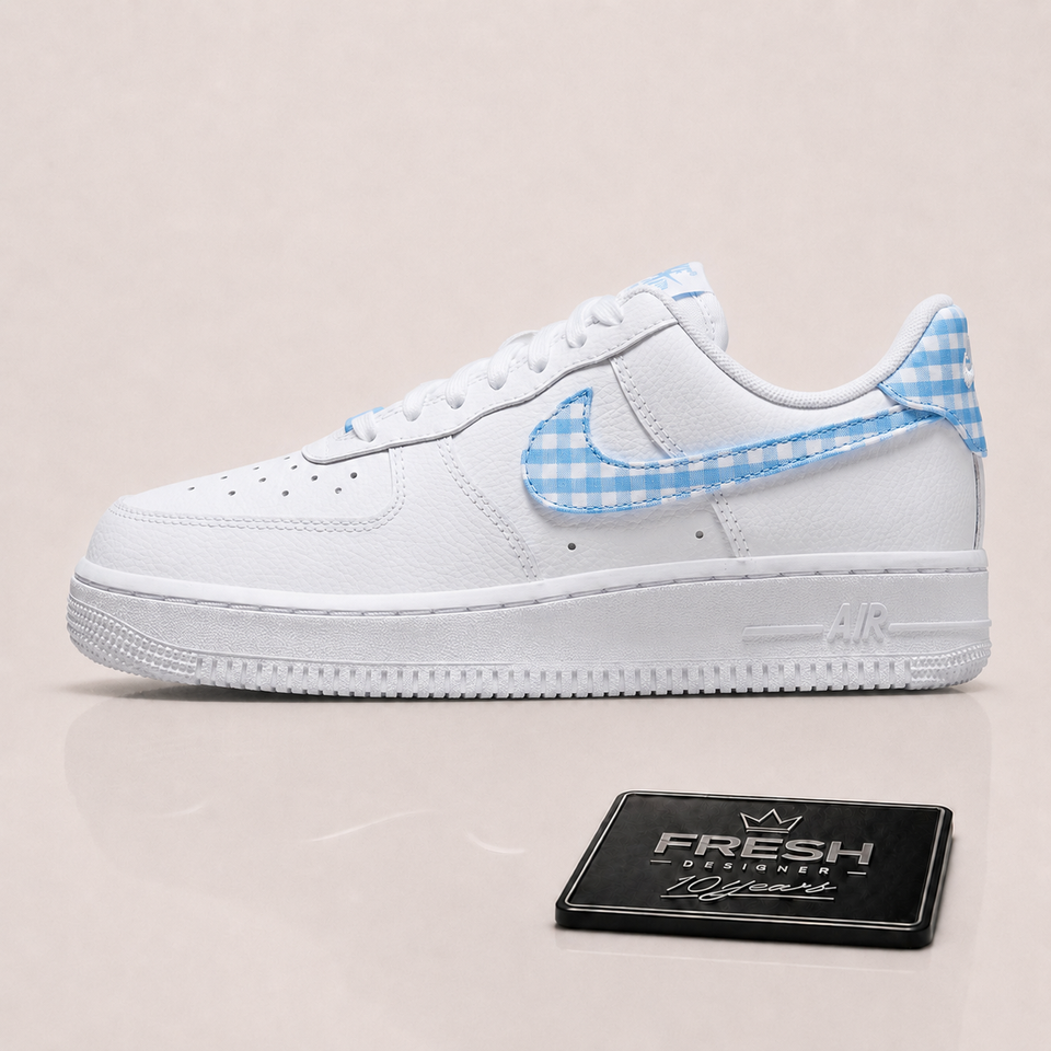 Air Force 1 '07 Essential 'University Blue Gingham'