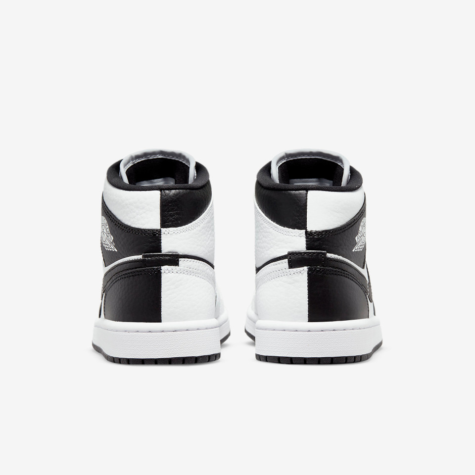 Jordan 1 Mid Split Black White