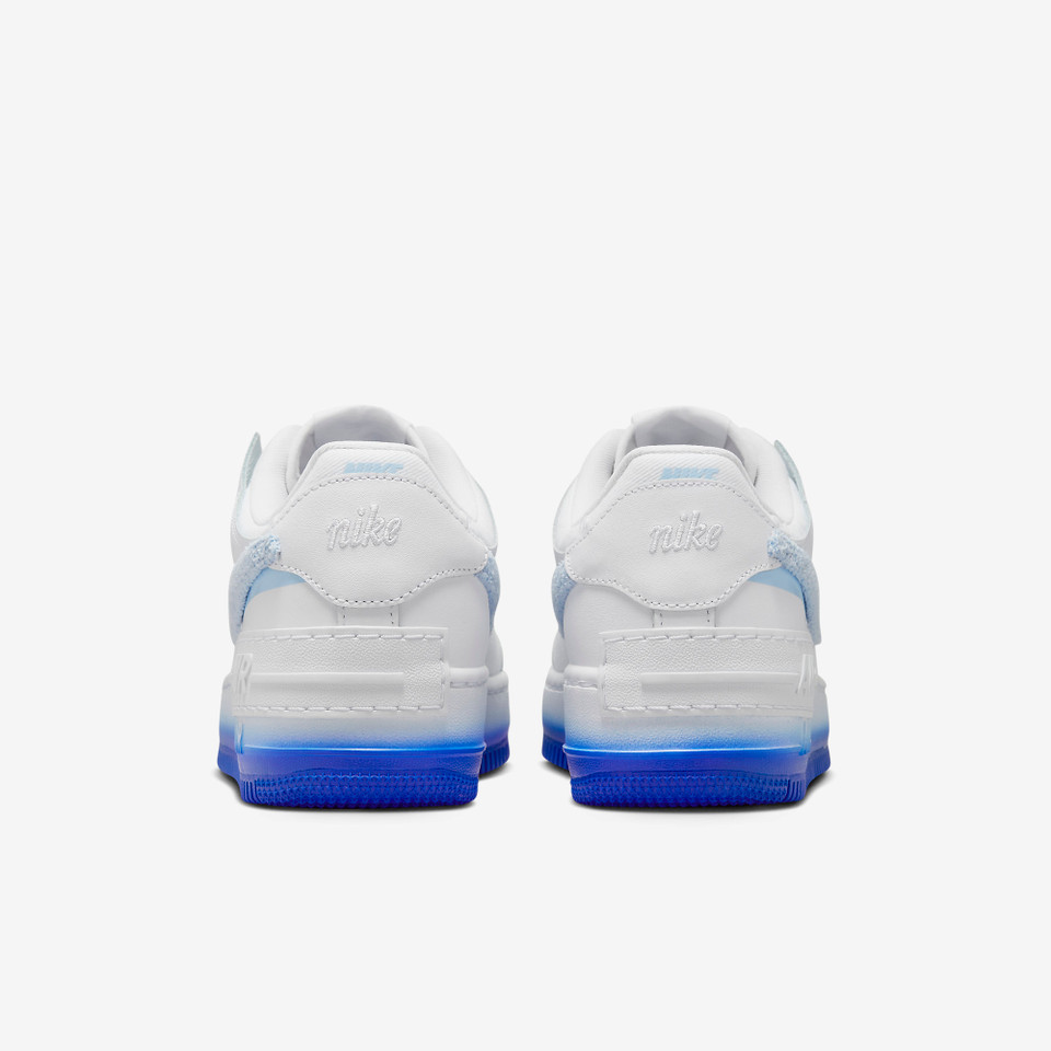 Air Force 1 Shadow Shenille Swoosh Blue Tint