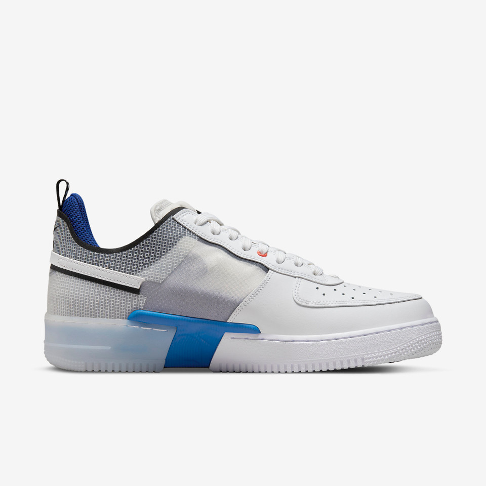 Air force 1 React Split White Photon Blue