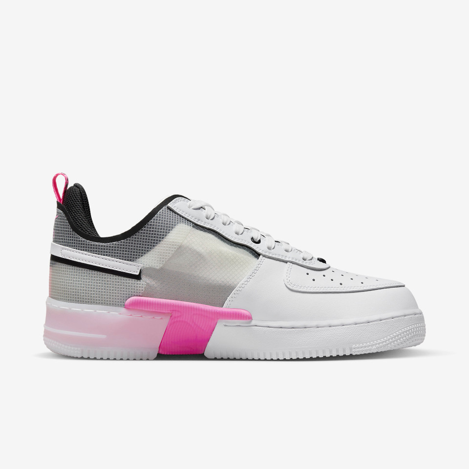 Nike Air Force 1 React White Black Pink