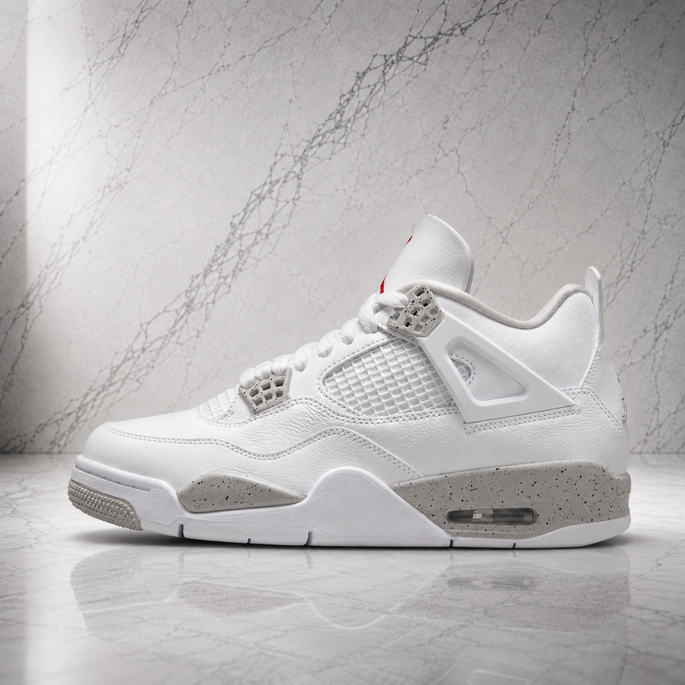 Jordan 4 Retro White Oreo