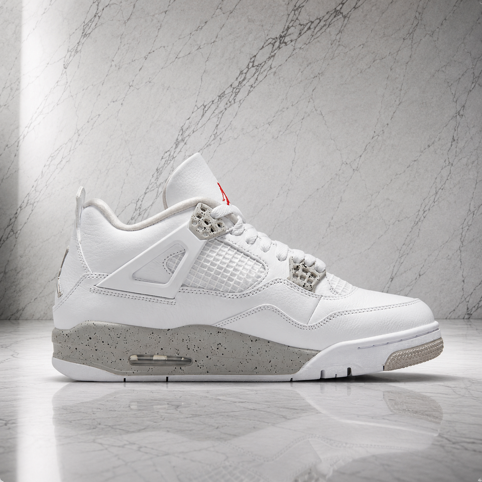 Jordan 4 Retro White Oreo