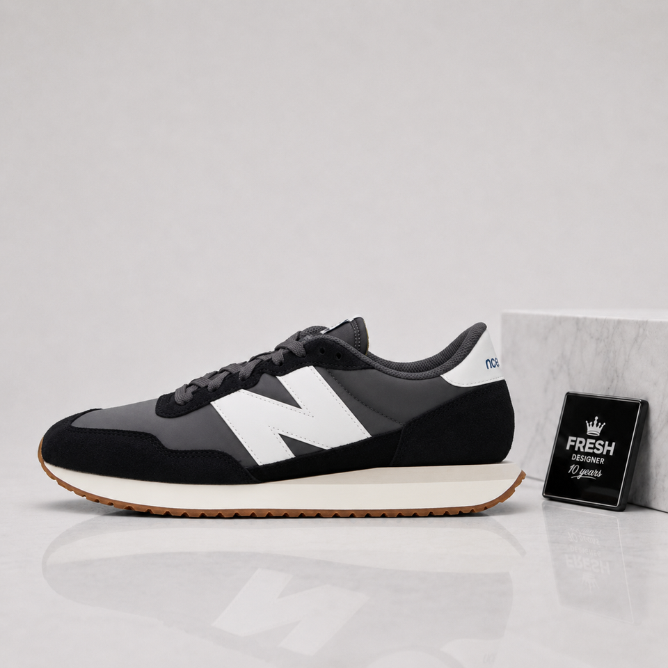 New Balance 237 Grey Black Gum