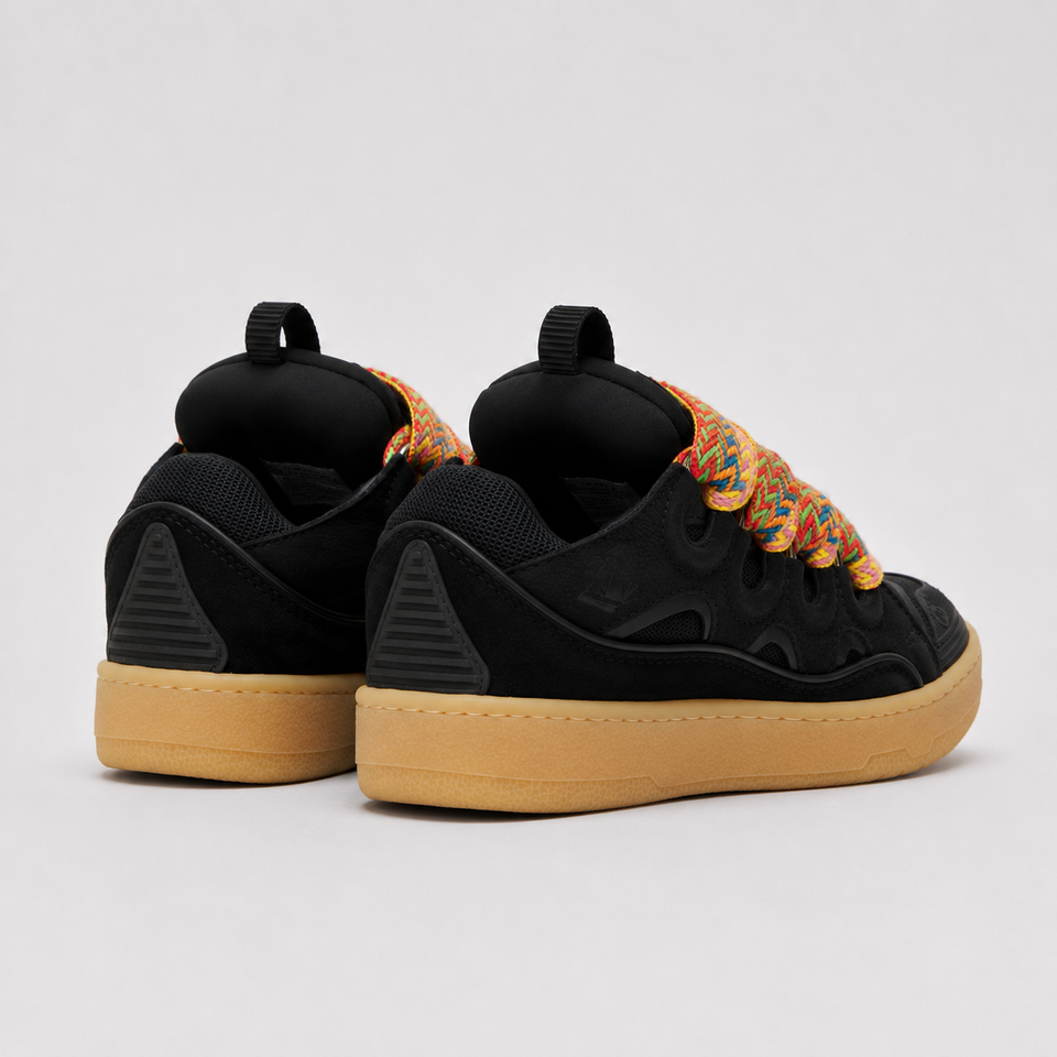 Lanvin Leather Curb Black