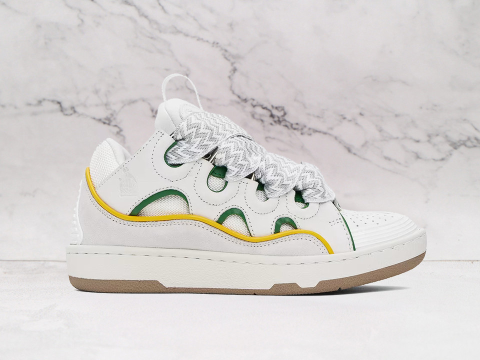 Lanvin Leather Curb – High-Fashion Chunky Sneaker