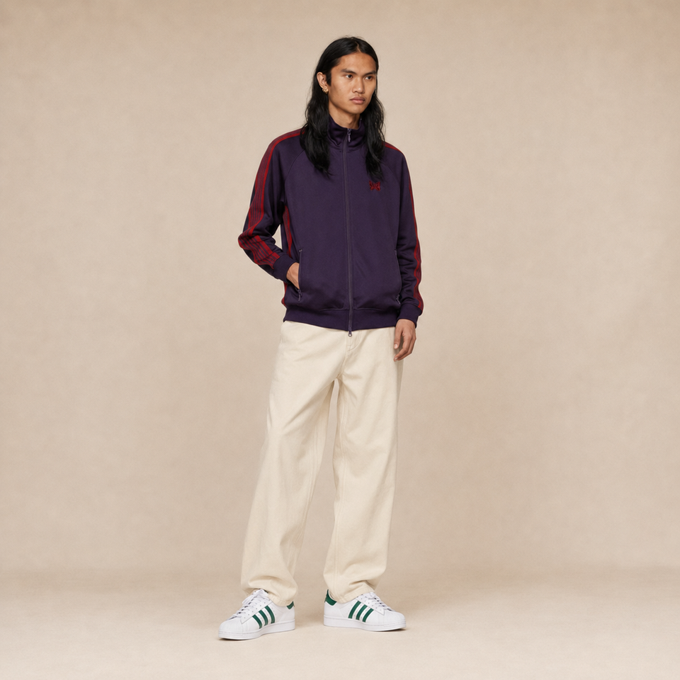 ADIDAS ORIGINALS  White & Green Superstar Sneakers