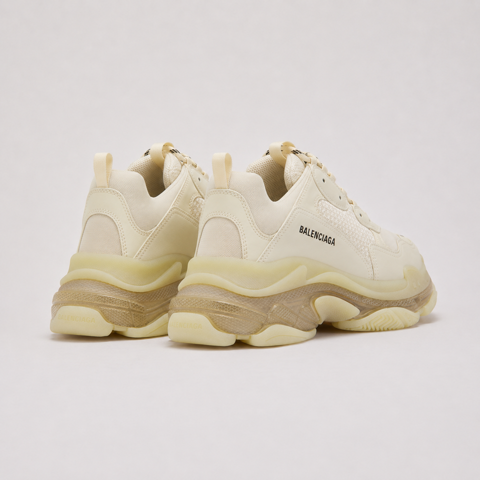 Balenciaga Triple S Clear Sole Off White