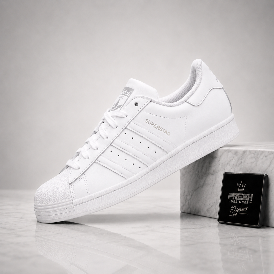 ADIDAS ORIGINALS  White Superstar