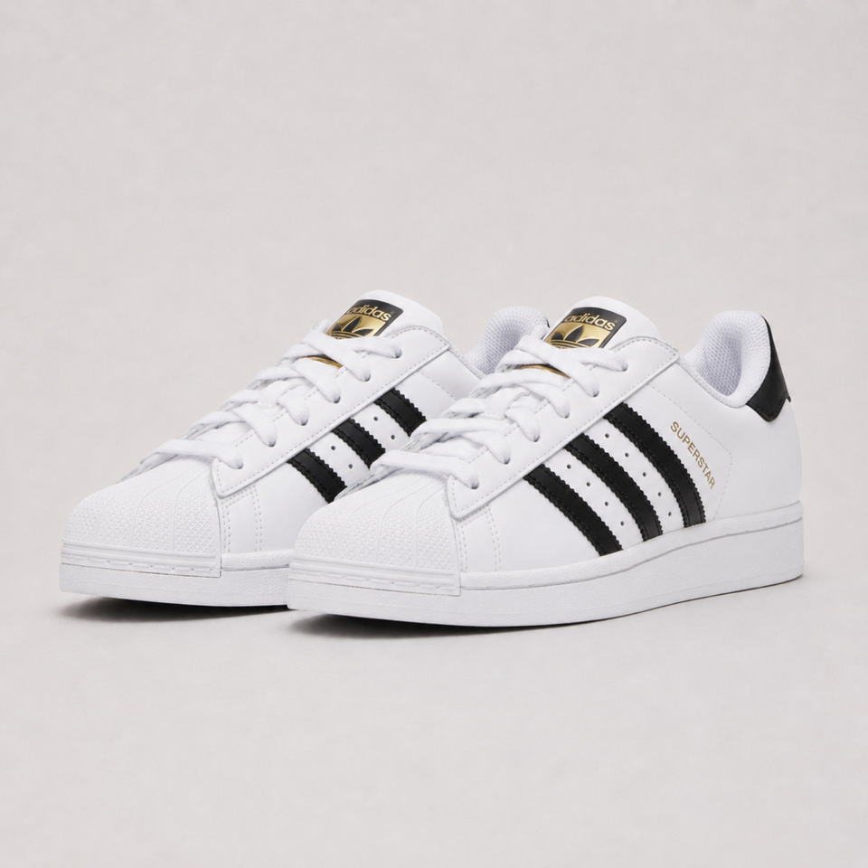 ADIDAS ORIGINALS  White Superstar Sneakers