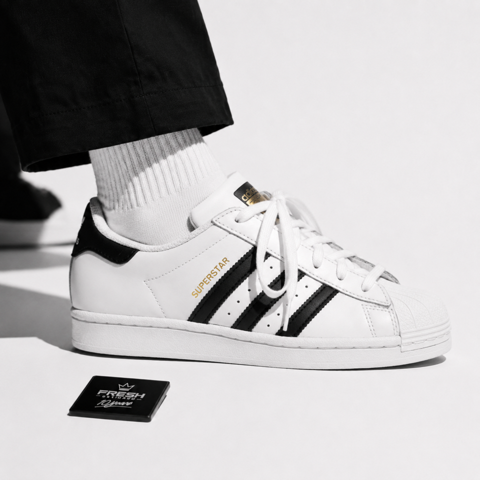 ADIDAS ORIGINALS  White Superstar Sneakers