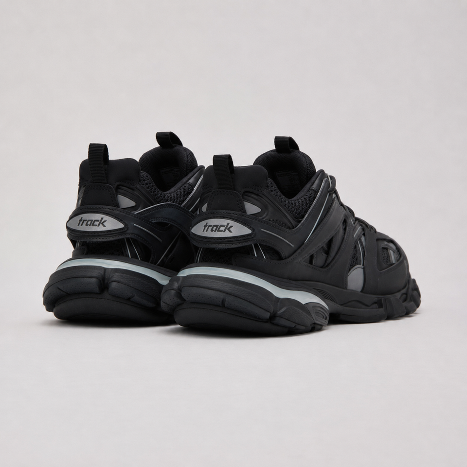 BALENCIAGA  Black Track LED Sneakers