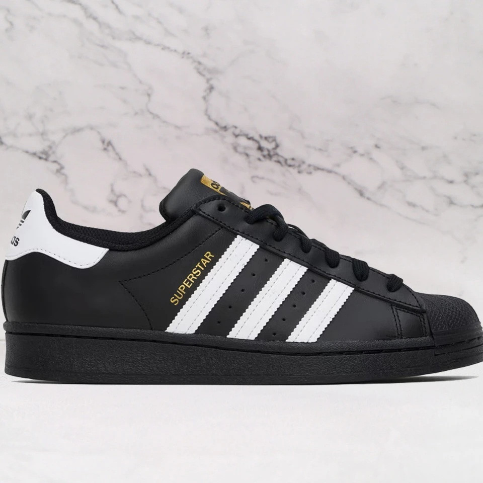 Adidas Classic Superstar Black White