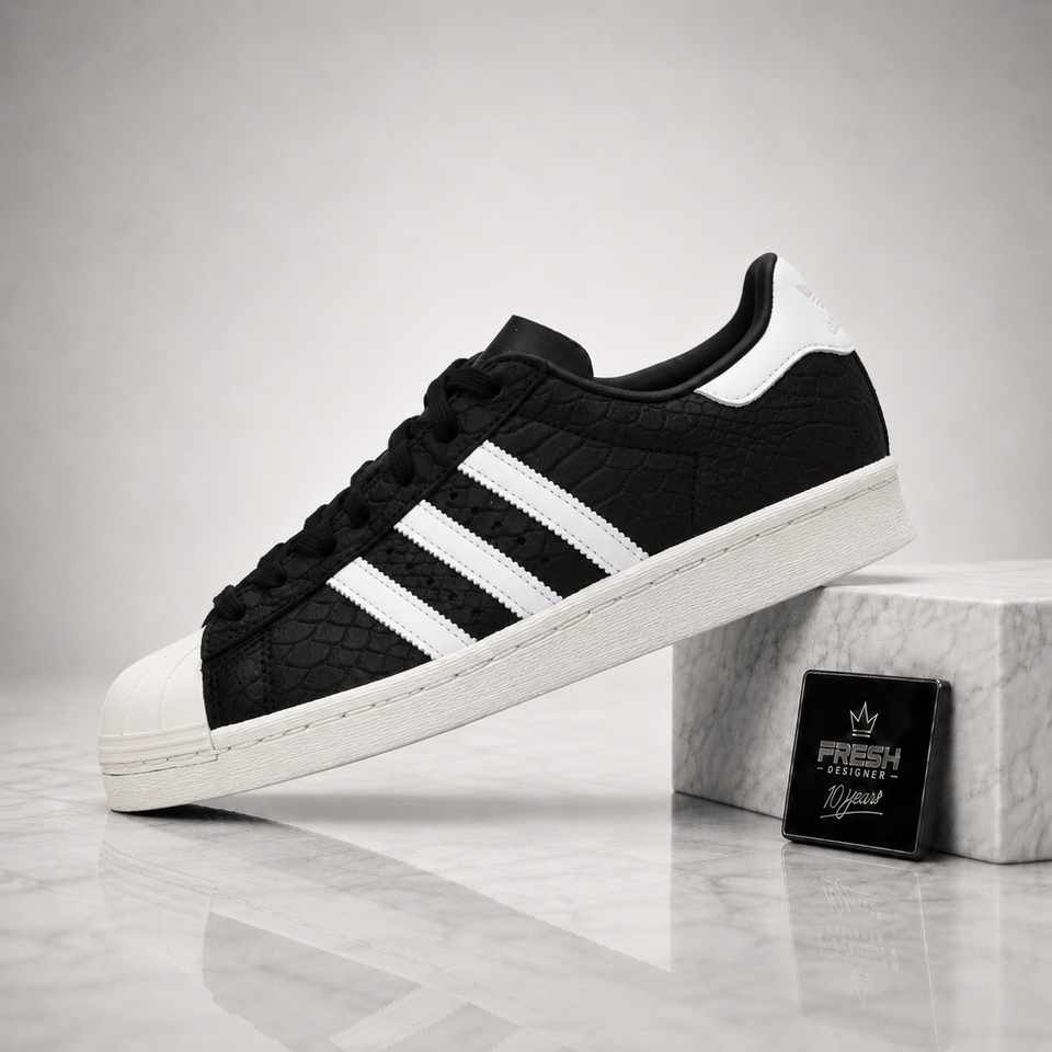 Adidas Superstar 82 Core Black Alumina Cream