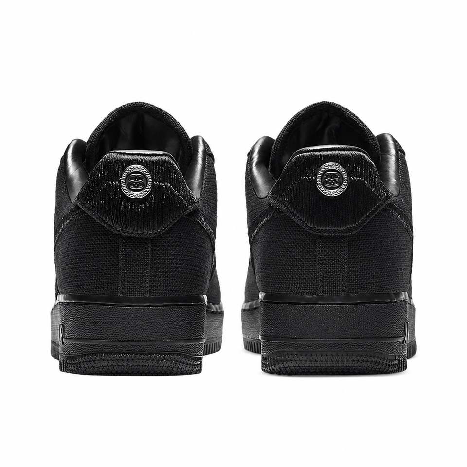 Air Force 1 Low Stussy Black