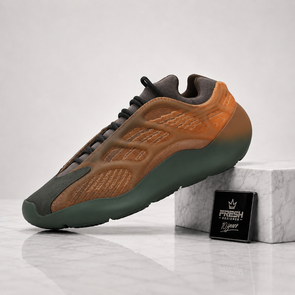 YEEZY  Orange YZY 700 V3 Sneakers
