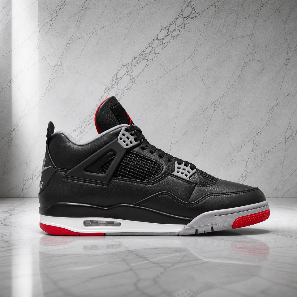 Jordan 4 Bred Reimagined