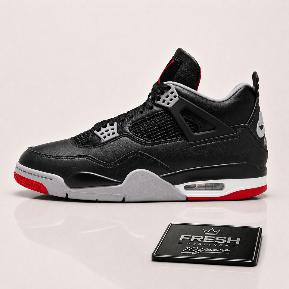 Jordan 4 Bred Reimagined
