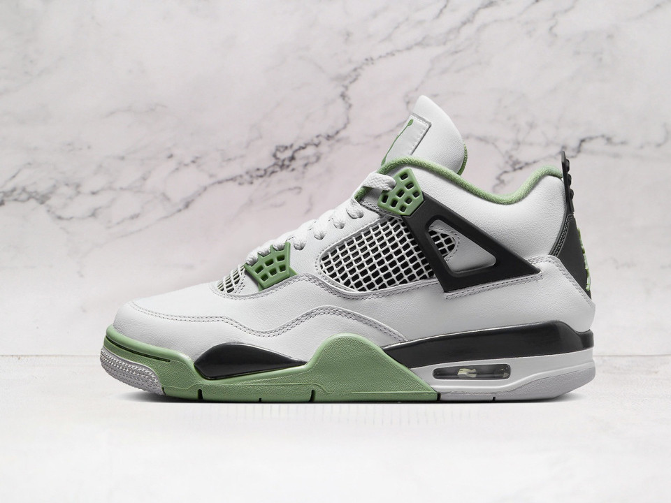 Jordan 4 Seafoam – White and Seafoam Green Retro Sneakers Jordan 4 Seafoam – White and Seafoam Green Retro Sneakers