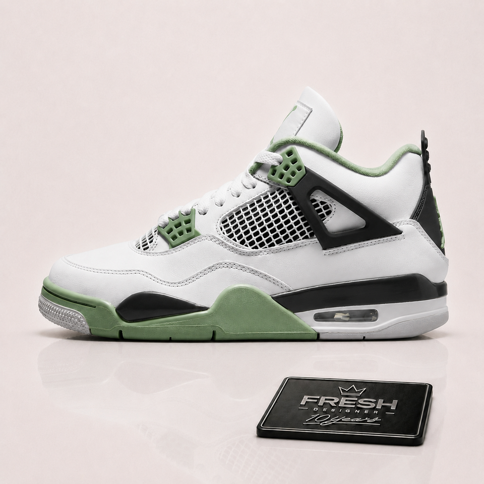 Jordan 4 Retro Seafoam Green