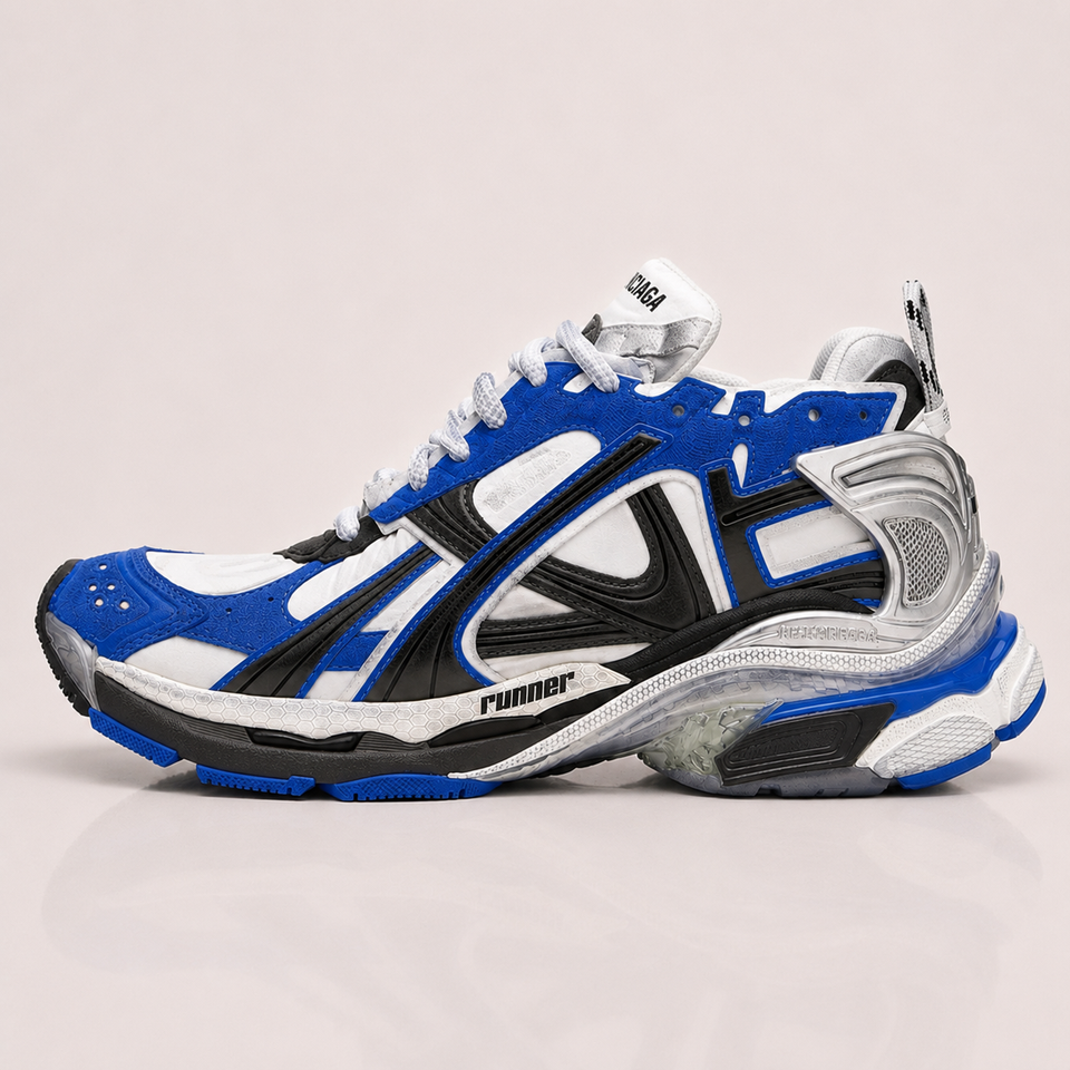 Balenciaga Runner Blue White Grey
