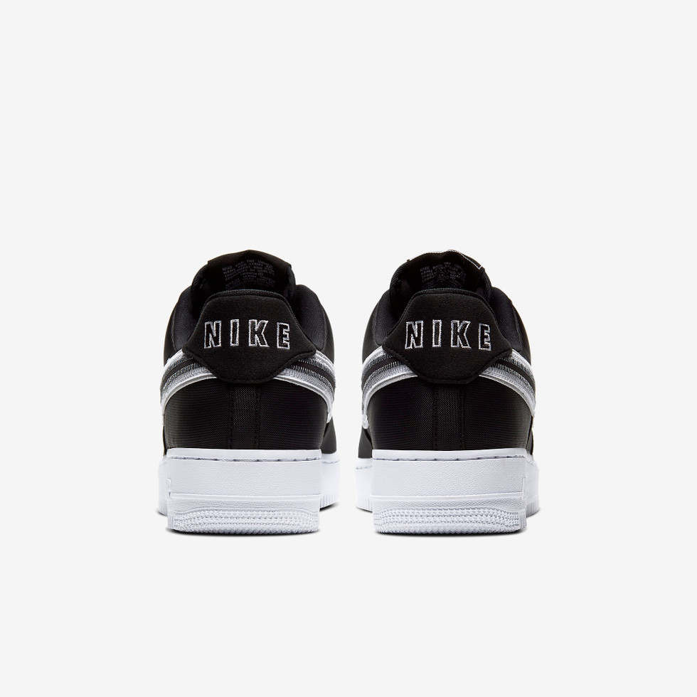 Air Force 1 Reverse Stitch Black