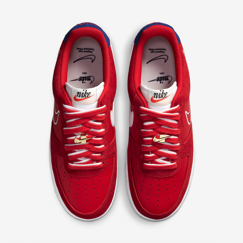 Air force 1 Lx First use University red