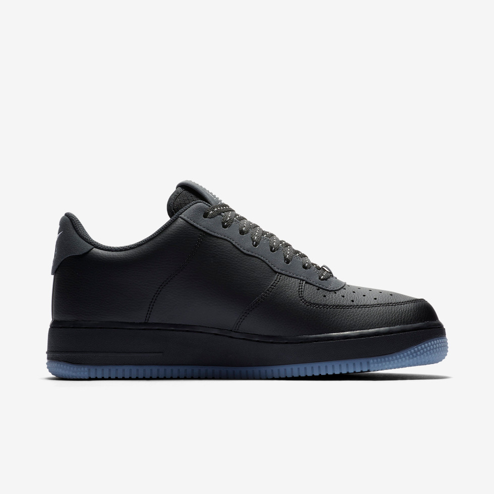 Air force 1 Lv8 Black Anthracite Swoosh
