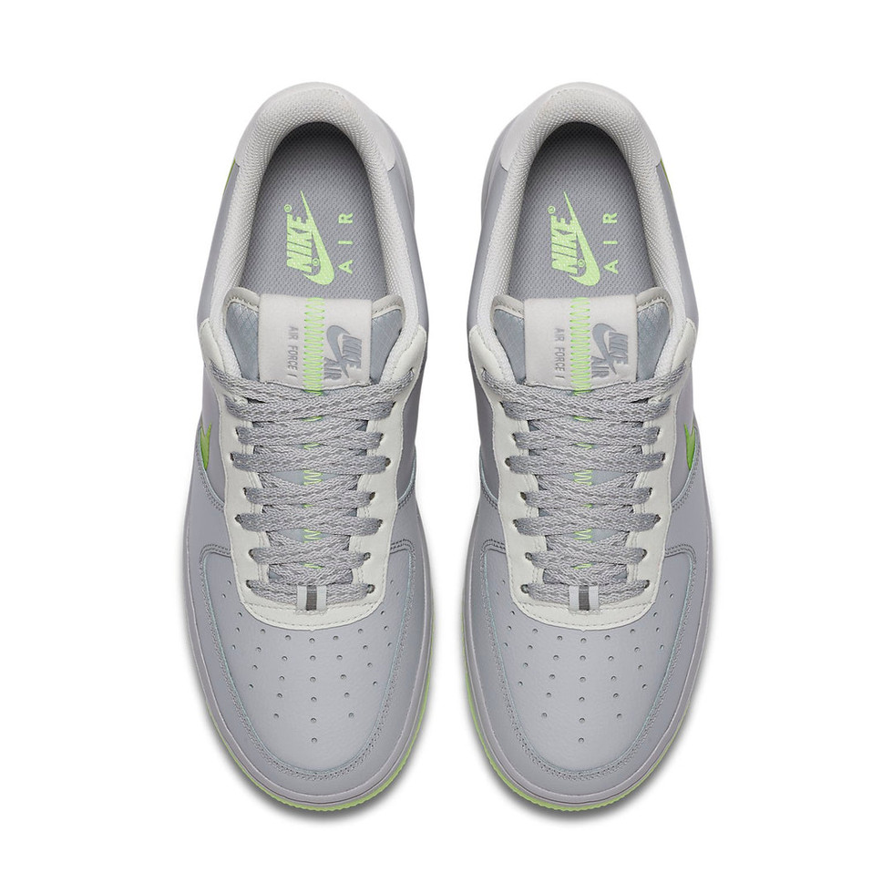 Air force 1 Lv8 Grey Volt swoosh